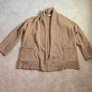 Madewell Tan Cardigan Sweater